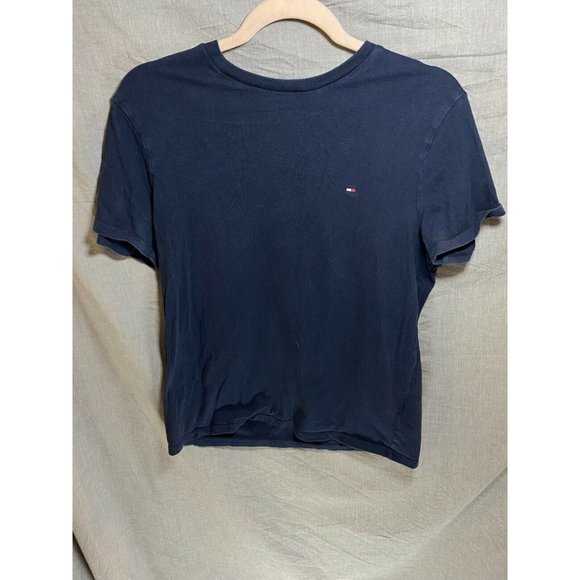 Tommy Hilfiger Shirt Women Extra Small‎ Blue Flag Ladies. - Picture 1 of 8